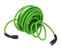 Tuyau de Nettoyeur Haute Pression Vert Clair, Extension 15m PVC Zinc | Diamètre 14, 15mm Intérieur, 22mm Extérieur, 9000 Psi Max, Raccord Pratique