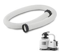 Tuyau de Piscine 38mm,150cm Tuyau de Rechange pour Piscine,Flexible pour Pompe de Piscine et Aspirateur,pour Pompe de Filtration