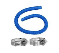 Tuyau de pompe de ondulé avec colliers de serrage réglables, tube en caoutchouc de 32 mm de diamètre intérieur pour connexion de filtre, pack de configuration d ' entretien, connecteur de filtre