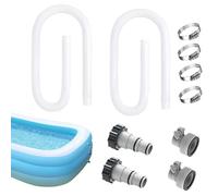 Tuyau De Pompe De Piscine | Accessoires De Tube De Filtration Pour Spa - Flexible D'interconnexion De Piscine - Pour patio, spa, à l'extérieur, jardin, arrière-cour, pelouse et fontaine
