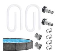 Tuyau De Pompe De Piscine - Accessoires tube filtre spa - Flexible de pompe à sable pour piscine | Pour patio, spa, à l'extérieur, jardin, arrière-cour, pelouse et fontaine