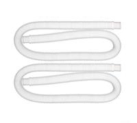 Tuyau de pompe de piscine de 3,2 cm pour Intex pour Krystal Clear 330 530 1000 GPH, remplacement pour piscines hors sol (blanc)