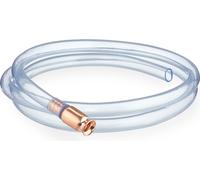 Tuyau de pompe Relaxdays, longueur 187 cm, pompe à secouer pour transvaser des liquides, pompe manuelle, transparent