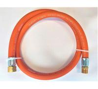 Tuyau de propane pour barbecue de camping - 200 cm, 9 mm - Raccord rapide avec sécurité - Tuyau de butane pour barbecue de camping