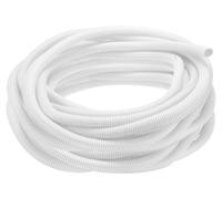 Tuyau de protection de câbles, 20 mm, 30 mètres, blanc, résistant à la chaleur et au froid
