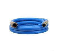 Tuyau de pulvérisation sans air 5 m Kit de tuyau de peinture haute pression 300 PSI avec joint pivotant Tuyau fouet flexible pour pulvérisateur Wagner pour utilisation entrepreneur (B-1/2-5 m)