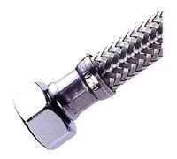 Tuyau de raccordement - Tucai - 6339 - Acier inoxydable - 40 cm - Femelle/Femelle