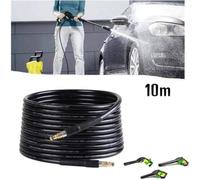 Tuyau de rechange de 10 mètres - Tuyau de rechange pour nettoyeur haute pression - Compatible avec les nettoyeurs haute pression Karcher K2, K3, K4, K5, K6 et K7 - Tuyau pour nettoyeur haute pression