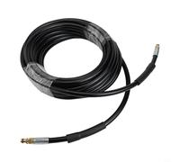 Tuyau de rechange pour nettoyeur haute pression, conçu pour Karcher pour nettoyeurs haute pression série K (K2 - K 7), 9 mm inter/12 mm extérieur, laiton et caoutchouc (10 m)
