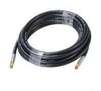 Tuyau de rechange pour nettoyeur haute pression Karcher compatible avec K2 K3 K4 K5 K6 K 7 Système de connexion rapide 180 bar Pression maximale résistant à la température 60 °C Noir 10 m
