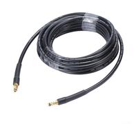 Tuyau de rechange pour nettoyeur haute pression Karcher K2-K7 - Extension haute pression - 5 m/6 m/10 m/15 m - Connexion rapide - Noir (10 m)