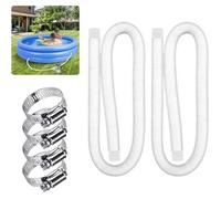 Tuyau de Rechange pour Piscine - TAPIS DE BAIN - Accessoire 1,25"" x 59"" - Blanc
