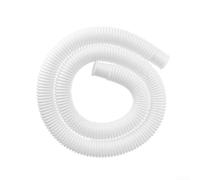 Tuyau de rechange pour pompe de piscine - 3,2 cm - Spirale - Avec colliers de serrage - Pour systèmes d'aspiration de piscine hors sol - Blanc - 1,5 m (32 mm, 1 m)