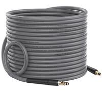 Tuyau de remplacement de 20 mètres pour les modèles K2, K3, K4, K5, K6, K7, tuyau d'extension super flexible pour nettoyeur haute pression, résistant jusqu'à 3600 PSI