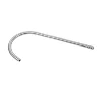 Tuyau de Robinet en Acier Inoxydable, Rallonge Cuisine | Robinet Fontaine A Punch, Coude Inox, Usage Évier Domestique Cuisine, Finition Argentée
