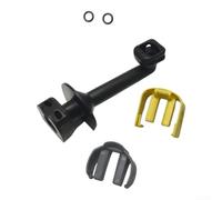 Tuyau de sortie coudé pour nettoyeur haute pression avec collier de serrage sécurisé pour Karcher K1/K2/K3, connecteur de rechange 40640470 5.064-110.0 pour nettoyage de terrasse