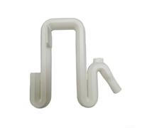 Tuyau de trop-plein flexible en PVC pour système de collecte d'eau - Blanc - Kit de tuyau de vidange en plastique ABS - Blanc