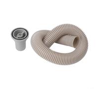 Tuyau de trop-plein rond vers le haut - Égouttoir de lavabo de cuisine - Accessoire d'évier de salle de bain - Raccords de vidange chromés