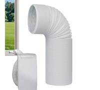 Tuyau de vidange de climatisation compatible avec un tuyau d'air de 12,9/15 | Rallonge de tuyau d'évacuation de climatisation pour intérieur, voiture, bureau, chambre à coucher, salon, espace commercial