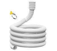 Tuyau de vidange de déshumidificateur | Long tuyau d'évacuation AC avec pince de connexion | Tuyau de vidange flexible découpable avec clip de connexion, embout déshumidificateur, remplacement