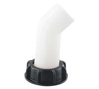 Tuyau de vidange d'extension 2 en 1 pour réservoir d'eau IBC, tuyau de vidange de pluie avec connecteur de valve et raccord de bouchon de robinet, kit adaptateur de sortie de stockage d'eau de jardin