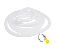 Tuyau de vidange en PVC de 5 m avec design épais pour une performance anti-fuite pour climatiseur et utilisation en cuisine (300 cm)