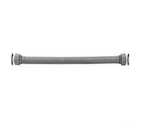 Tuyau de vidange flexible pour évier de cuisine, lavabo, baignoire, lave-vaisselle, 45 cm avec interface de 45 mm, gris