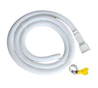 Tuyau de vidange pour climatiseur portable | Tuyau flexible renforcé anti | fuite | Avec collier de serrage pour climatiseur - pour Déshumidificateur, Unité Extérieure, Lave-Vaisselle, Machine à Laver