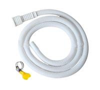 Tuyau de vidange pour climatiseur portable | Tuyau flexible renforcé anti | fuite,Avec collier de serrage pour climatiseur - pour lave-vaisselle, lave-linge semi-automatique et unité extérieure