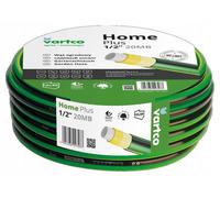 tuyau d'eau 4 couches Anti Twist Tuyau d'arrosage de jardin Tuyau flexible Tresse croisée polyester Résistant aux UV 27 Bar 1/2" 50m