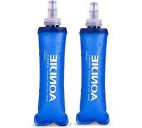 Tuyau d'eau souple de 250 ml, pliable, lot de 2 pour le cyclisme