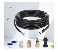 Tuyau Débouche Canalisation pour Karcher Kit de Nettoyage du Tuyau de Vidange du Nettoyeur Haute Pression avec Buse à Je Étiquette