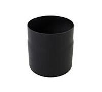 Tuyau d'échappement Bertrams 05RL150-120 150 mm, Ø 120 x 2 mm, cylindrique, noir