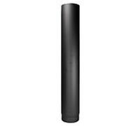 Tuyau d'échappement Bertrams 07RL1000-150T 1000 mm, Ø 150 x 2 mm, cylindrique, avec porte, gris fonte