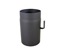 Tuyau d'échappement Bertrams 07RL250-200DK 250 mm, Ø 200 x 2 mm, avec papillon des gaz, gris moulé