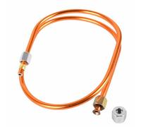 Tuyau d'échappement de compresseur d'air de 6 mm, tuyau de décharge en aluminium, pièces de rechange pour compresseur d'air (80 cm)
