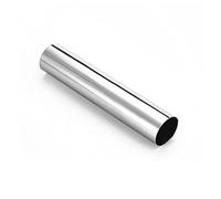 Tuyau d'échappement en acier inoxydable 304 OD34mm-38mm/L300mm Coupe de tube creux droit Résistance à la rouille Grand diamètre
