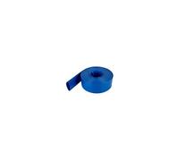 VEVOR Tuyau de décharge SPDH-8736 38 mm x 30,5 m PVC plat résistant bleu avec colliers de serrage