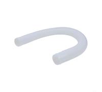 Tuyau d'écumoire de rechange pour piscine Intex pour modèles de surface 10531 29083, tube en vinyle blanc de 4 x 76 cm pour un retrait efficace des débris de piscine (tube long blanc)