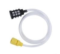 Tuyau d'entrée auto-amorçant pour nettoyeur haute pression Karcher K2 K3 K4 K5 K6 Construction en PVC transparent Filtre à mailles fines Facile à utiliser pour aspirer l'eau ou tuyau de 5 m (3 mètres)