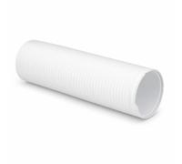 Tuyau d'Évacuation Climatisation Portable Conduit d'Air Flexible Gaine Télescopique Adaptateur Universel en Plastique PP avec Fil Acier pour, Diamètre 130 mm, longueur 0.5 mètre