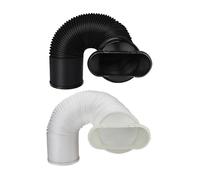 Tuyau d'évacuation climatiseur portable extensible 15 cm x 150 cm, filetage anti-horaire, kit raccord fenêtre