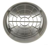 Tuyau d'évacuation de climatisation 15 cm plat avec moustiquaire - Grille d'aération murale en ABS à faible bruit pour climatisation mobile