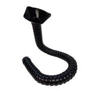 Tuyau d'évacuation des fumées de soudage, Bras de conduit articulé avec capot for extracteur d'air et laboratoire, POM, 2-2,9 pouces, 0,8-2,5 m(Dia 2.9in/7.5cm,L 3.9ft/1.2m)