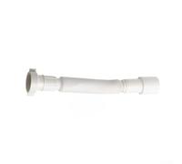 Tuyau d'évacuation flexible de 40 mm pour éviers en plastique ABS extensible résistant aux fuites, facile à couper pour s'adapter aux lavabos de cuisine et de salle de bain, raccords de plomberie sous