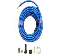 Tuyau d'évacuation JustValue de 20 m, compatible avec les modèles Kärcher K2 à K7 – Bleu clair