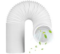 Tuyau d'évacuation pour climatiseur, longueur 1,5 m, diamètre 130 mm, couleur blanche