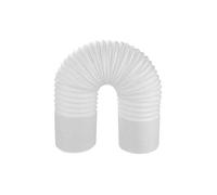 Tuyau d'évacuation pour climatiseur mobile, 130 mm x 0,5 m, en PP renforcé acier,flexible, extensible, installation rapide et facile