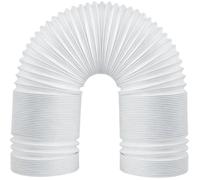Tuyau d'évacuation pour climatiseur portable - PZCC - Extensible 15-80 pouces - Ø 5,9 pouces - Filetage inverse