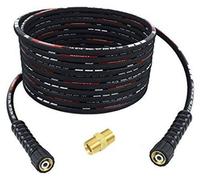 Tuyau d'extension pour nettoyeur haute pression, 25 mètres - Compatible avec Karcher